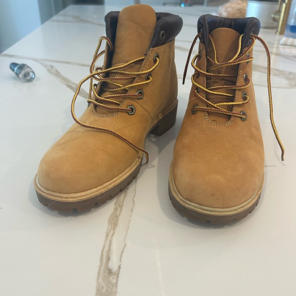 Timberland Tan Ankle Boots - Picture 1 of 5